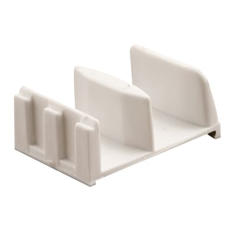 Prime-Line Prime-Line 5.4 in. H X 1-9/16 in. W Clear Frameless Shower Door Bottom Guide 191680